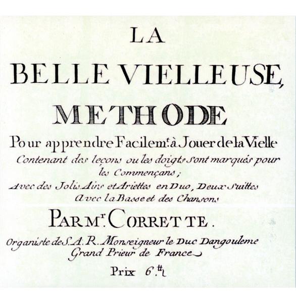 Belle vielleuse méthode pour jouer de la vielle - Front Cover