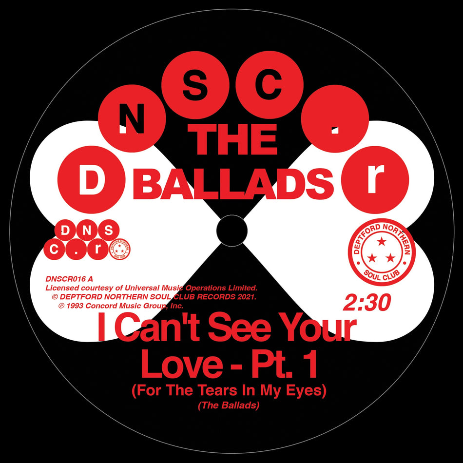 I Can't See Your Love (For The Tears In My Eyes), Pt. 1/ I Can't See Your Love (For The Tears In My Eyes), Pt. 2 - Front Cover