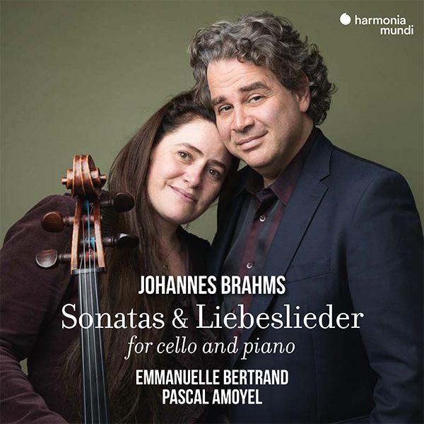 Johannes Brahms Sonatas and Liebeslieder for Cello - Front Cover