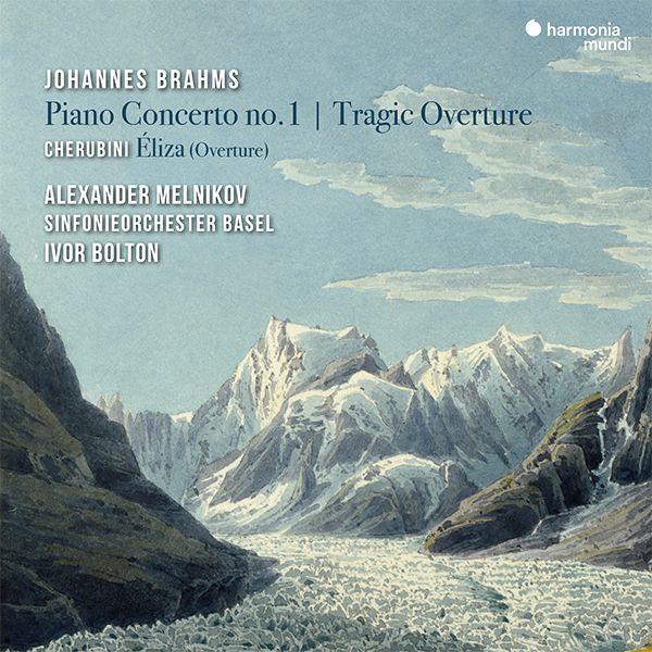 Brahms : Concerto pour piano n° 1 - Cherubini : Éliza - Front Cover