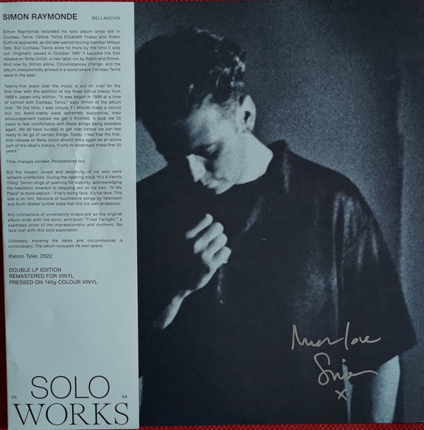Simon Raymonde - Solo Works 96 - 98