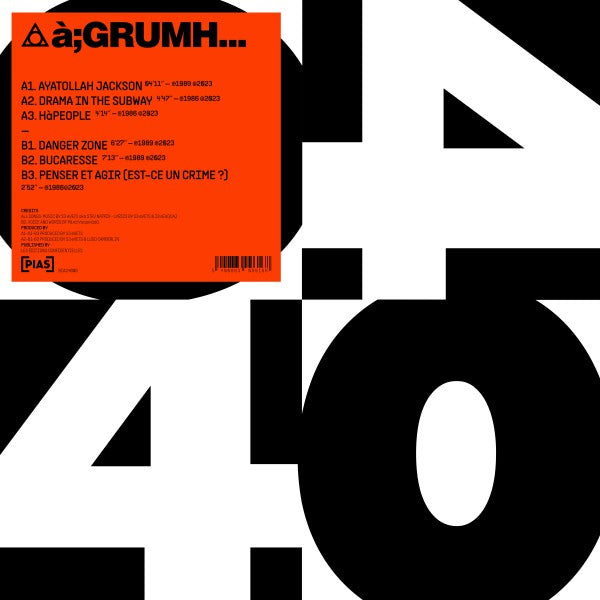 [PIAS] 40 - Front Cover