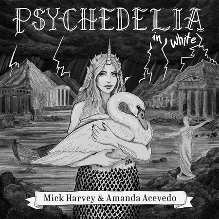 Psychedelia in White - Front Cover