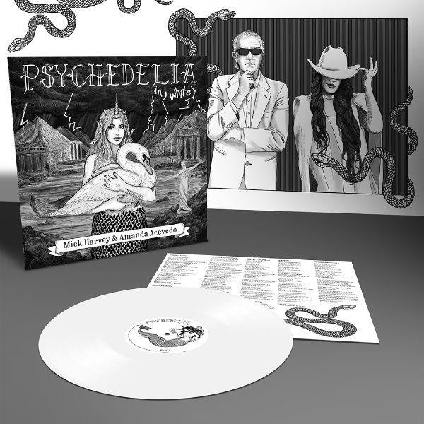Psychedelia in White - Front Cover