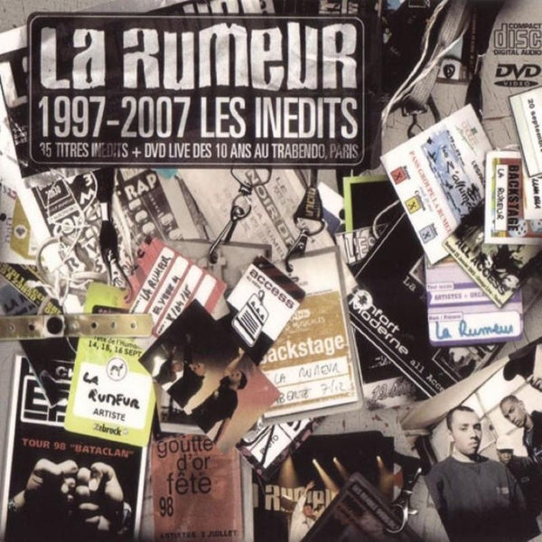 1997-2007 Les Inédits - Front Cover