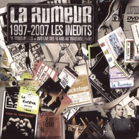1997-2007 Les Inédits - Front Cover
