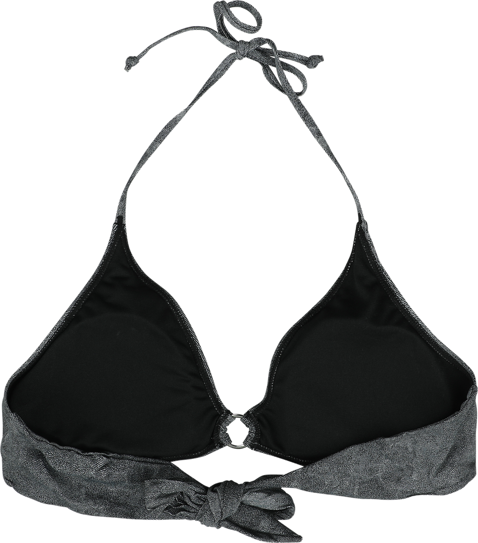Haut de bikini  de Rock Rebel by EMP - Haut de Bikini Imprimé Old School - M à XXL - pour Femme - gris foncé/noir - Rock Rebel by EMP - View 2