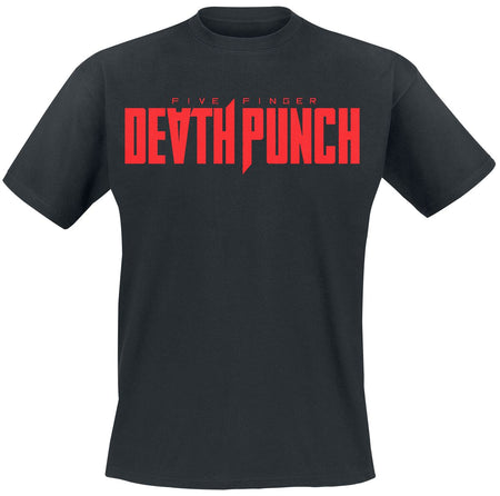 T-Shirt Manches courtes  de Five Finger Death Punch - Afterlife Kanji - S à M - pour Homme - noir - Five Finger Death Punch