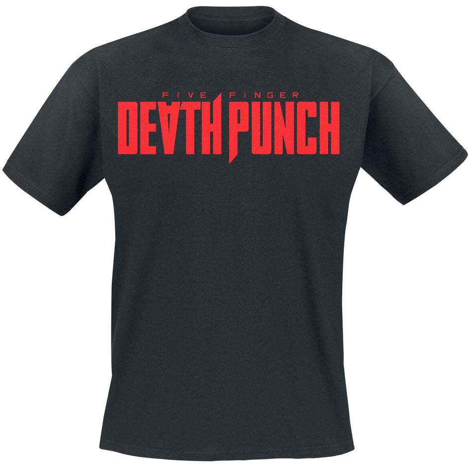 T-Shirt Manches courtes  de Five Finger Death Punch - Afterlife Kanji - S à M - pour Homme - noir - Five Finger Death Punch