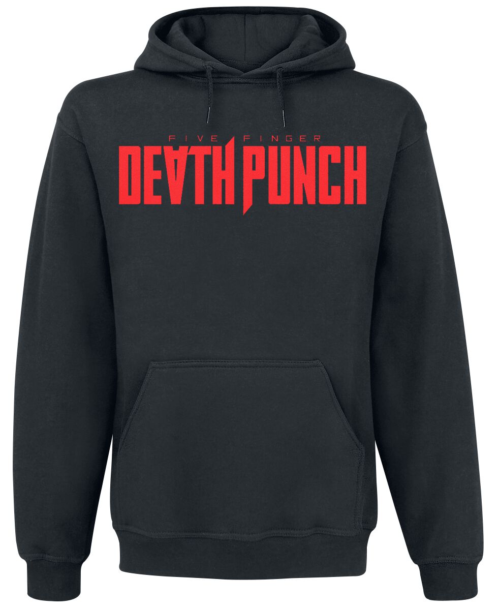 Sweat-shirt à capuche  de Five Finger Death Punch - Afterlife Kanji - S à XL - pour Homme - noir - Five Finger Death Punch