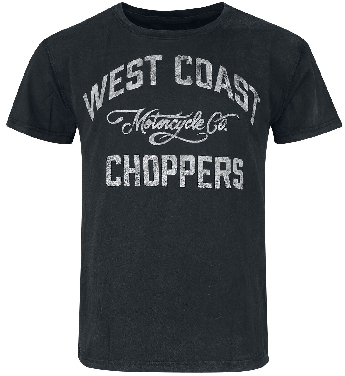 T-Shirt Manches courtes  de West Coast Choppers - Motorcycle Co. - M à 3XL - pour Homme - noir - West Coast Choppers