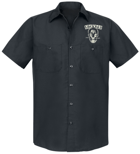 Chemise manches courtes  de Lucky 13 - Dual Chopper - S à 3XL - pour Homme - noir - Lucky 13 - View 2