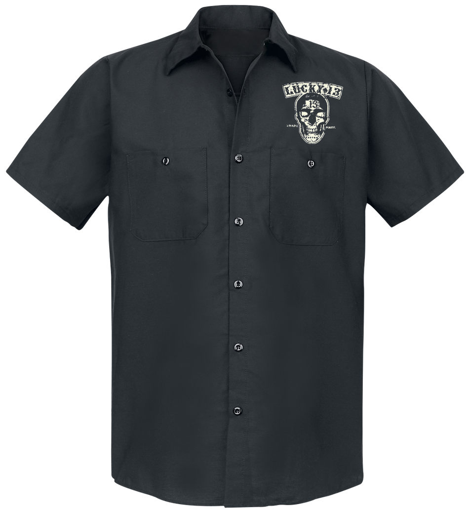 Chemise manches courtes  de Lucky 13 - Dual Chopper - S à 3XL - pour Homme - noir - Lucky 13 - View 2