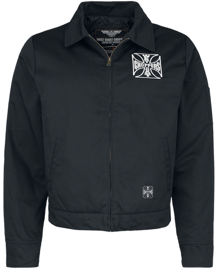 Veste mi-saison  de West Coast Choppers - Veste Doublée OG - S à 4XL - pour Homme - noir - West Coast Choppers - View 2