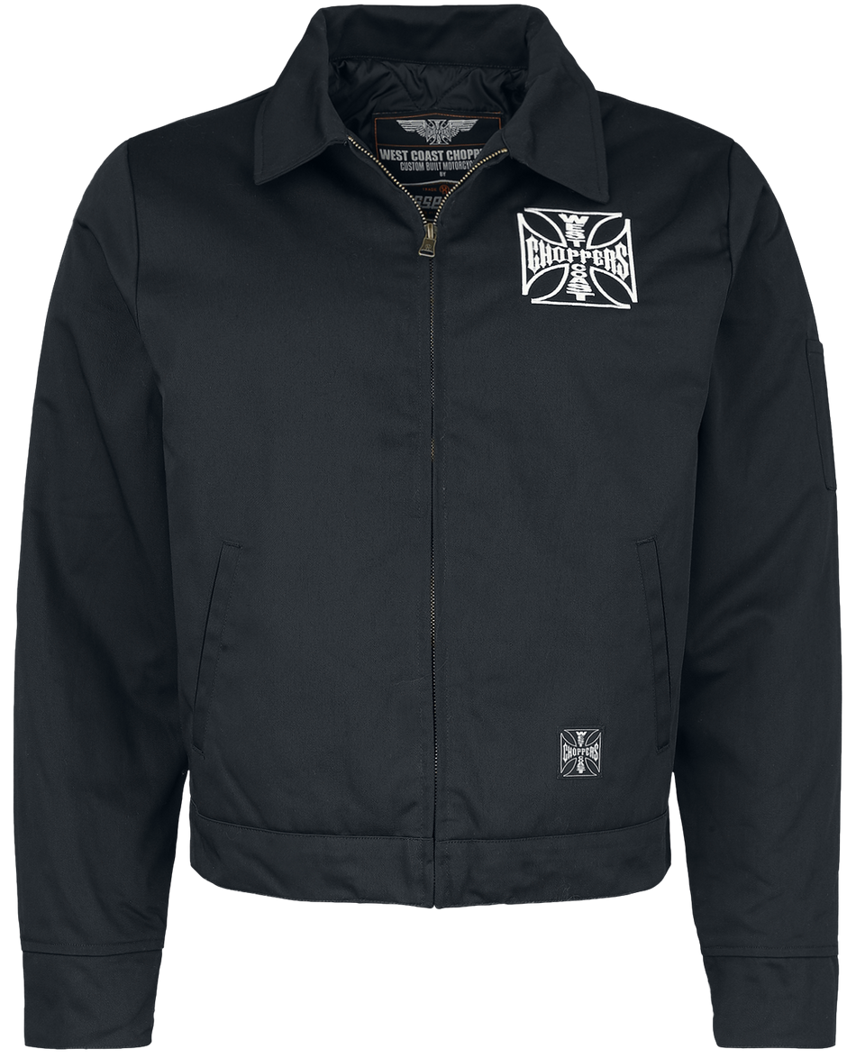 Veste mi-saison  de West Coast Choppers - Veste Doublée OG - S à 4XL - pour Homme - noir - West Coast Choppers - View 2