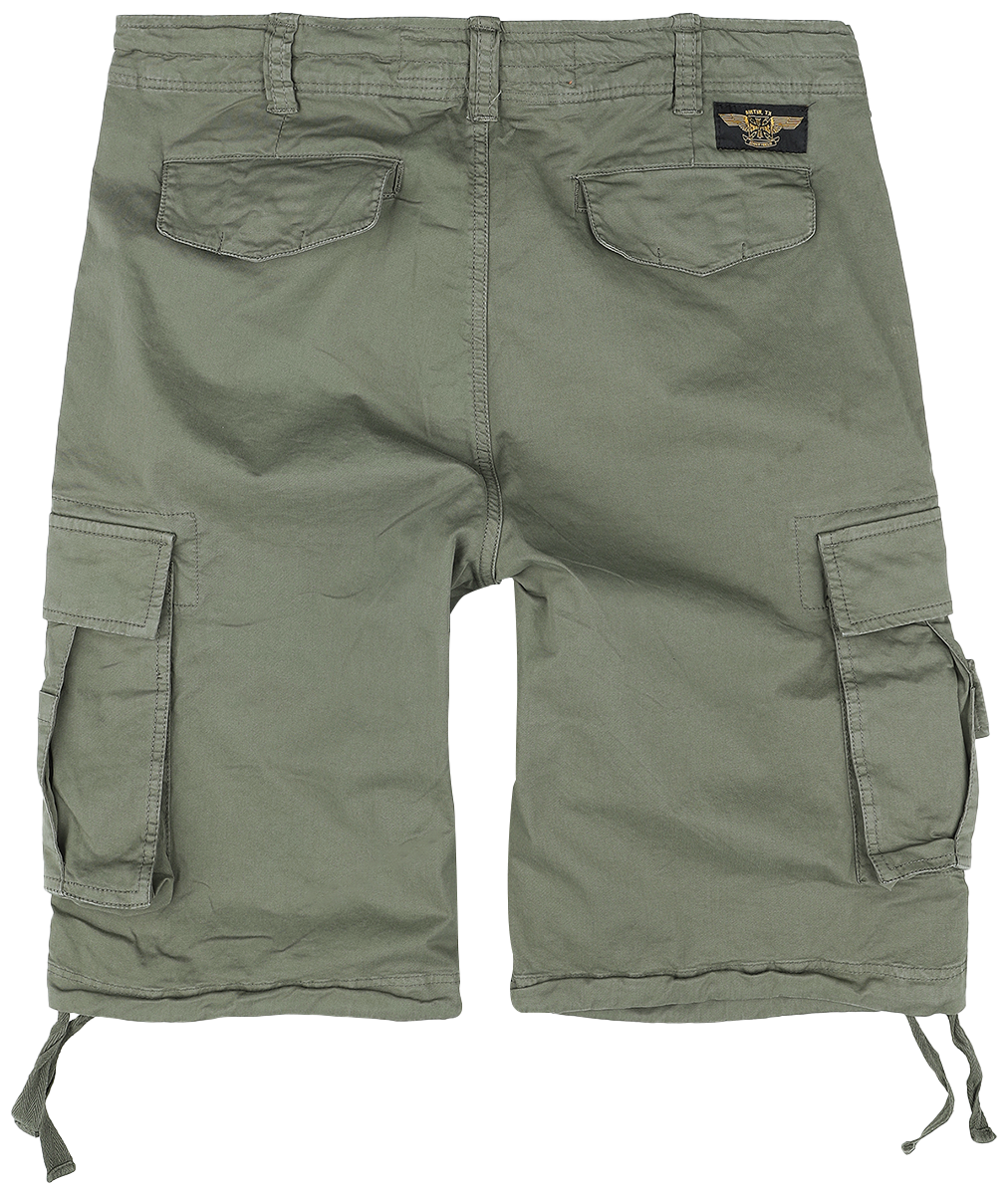 Short  de West Coast Choppers - Short Cargo - S à 3XL - pour Homme - olive - West Coast Choppers - View 2