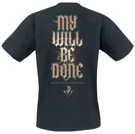 T-Shirt Manches courtes  de Powerwolf - My Will Be Done - S à XXL - pour Homme - noir - Powerwolf - View 2