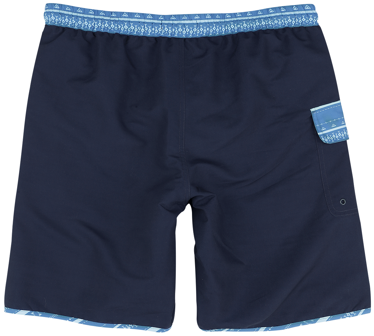 Short de bain  de RED by EMP - Swim Shorts With Graphic Design - S à XXL - pour Homme - bleu foncé - RED by EMP - View 2