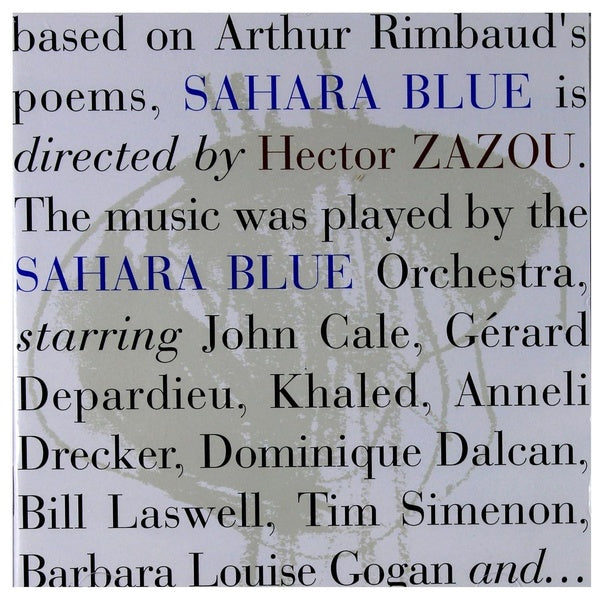 Sahara Blue - Front Cover