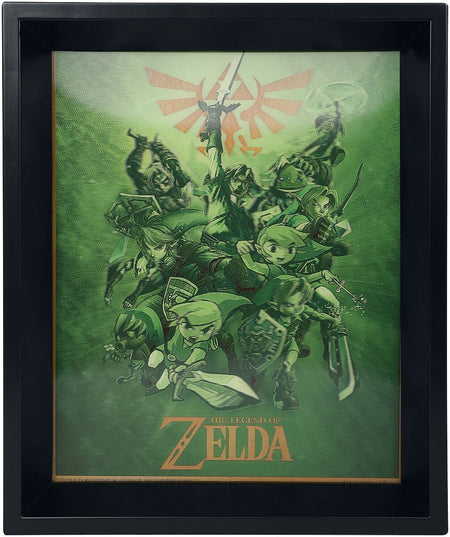 Poster Gaming de The Legend Of Zelda - Link - Image 3D - pour Indifférent - multicolore - The Legend Of Zelda