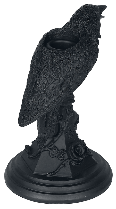 Bougeoire Gothic de Alchemy England - Bougeoir Black Raven - pour Indifférent - Standard - Alchemy England - View 2