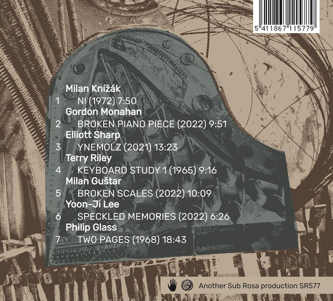 Pieces for Broken Piano - Playing Terry Riley, Philip Glass, Elliott Sharp - Front Cover