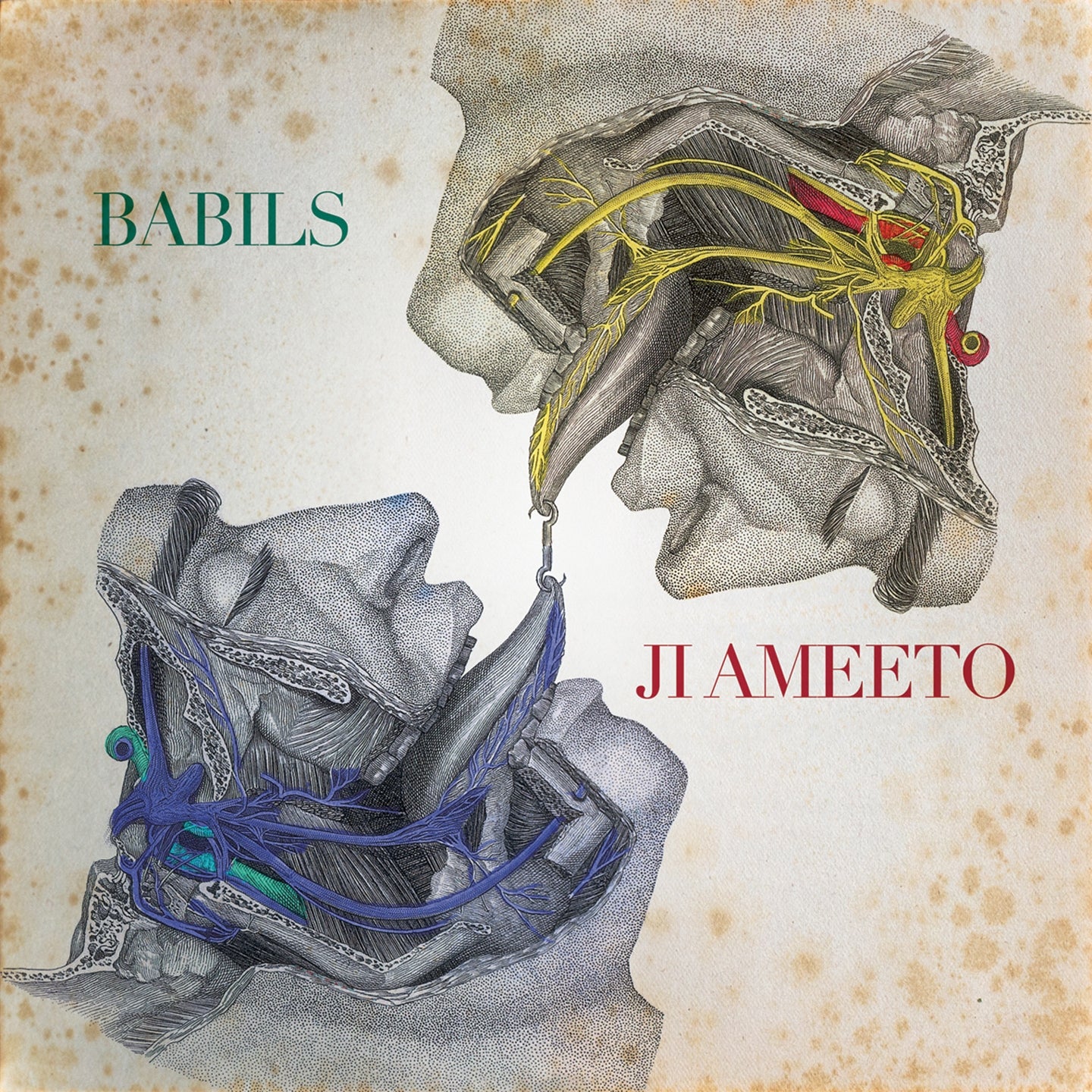 Ji Ameeto /Vinyle Rouge et Blanc - Front Cover