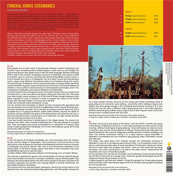 Funeral Gongs Ceremonies in Ratanakiri, Cambodia - Front Cover