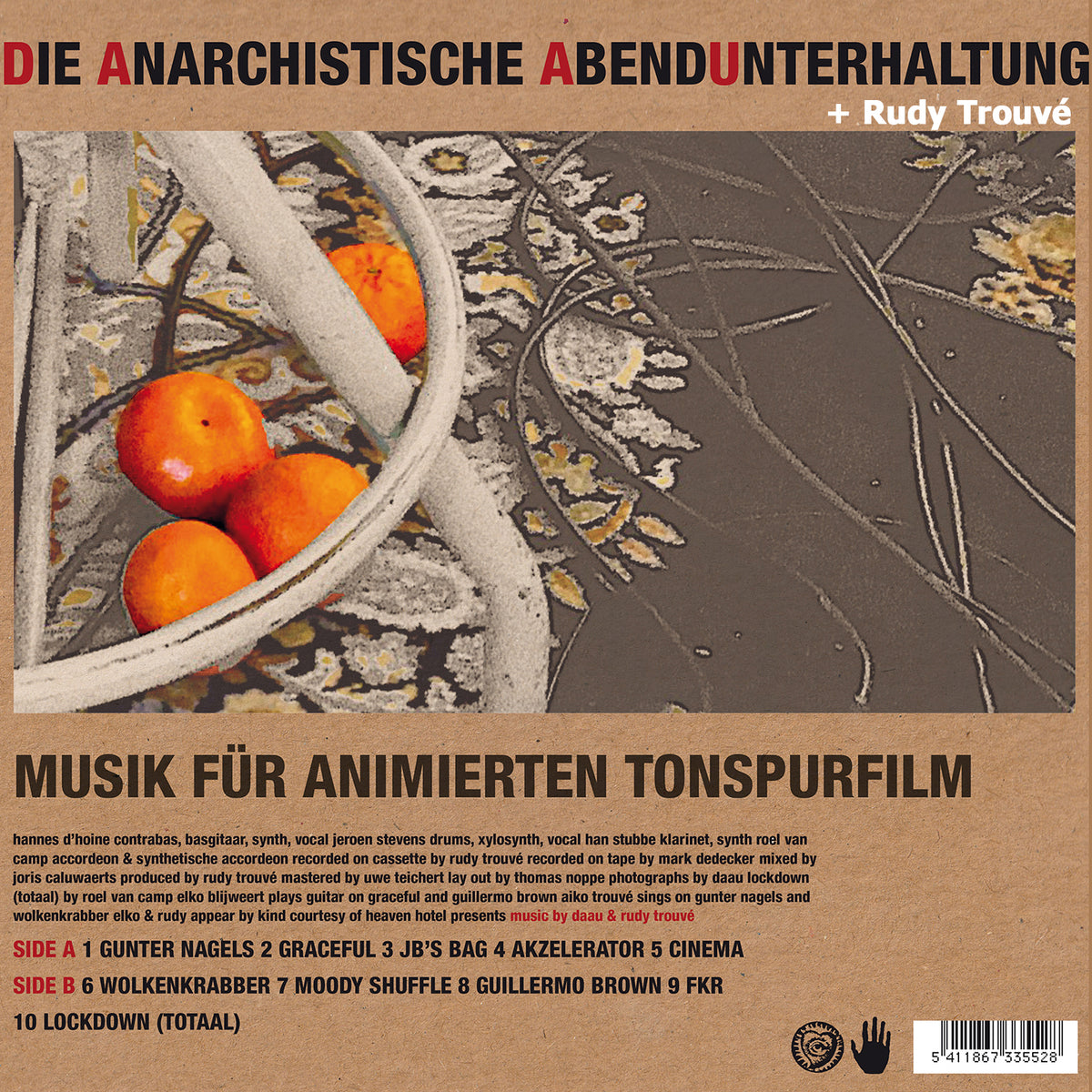 Musik Für Animierten Tonspurfilm - Front Cover