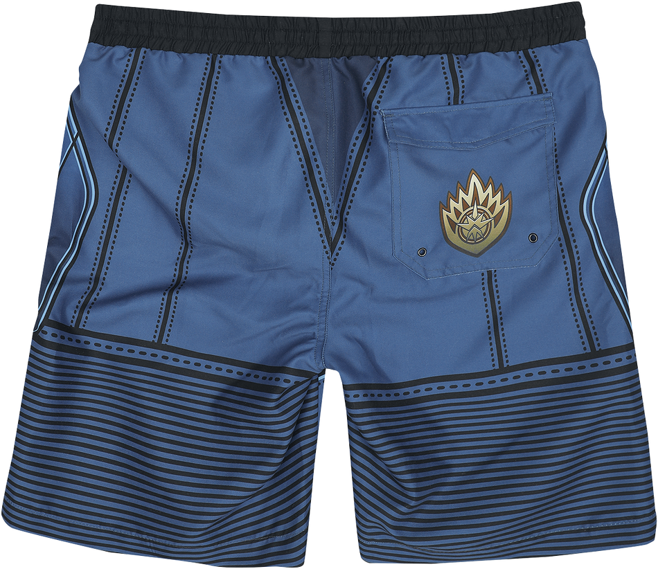 Short de bain Disney de Les Gardiens De La Galaxie - Les Gardiens de la Galaxie Vol. 3 - Uniforme - S à L - pour Homme - multicolore - Les Gardiens De La Galaxie - View 2