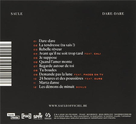 Dare-Dare - Front Cover