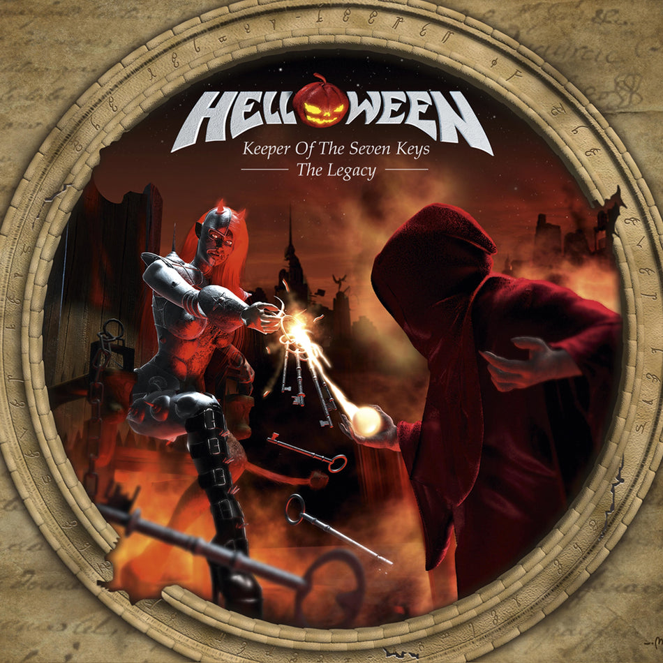 Keeper of the Seven Keys, Pt. II - Front Cover