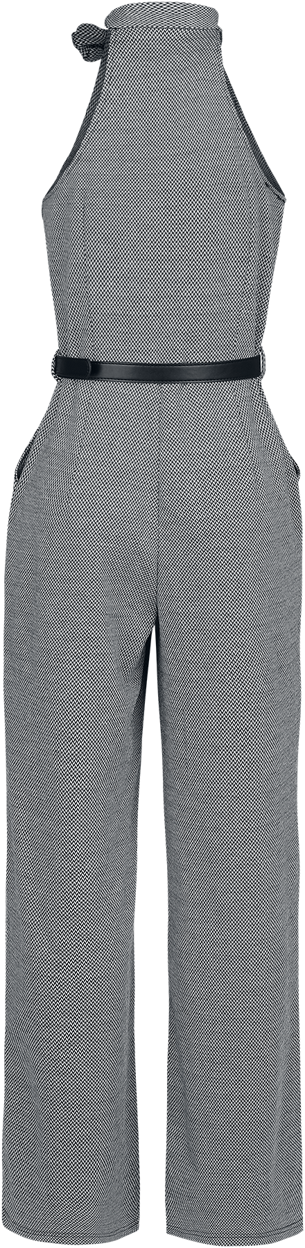 Salopette Rockabilly de Voodoo Vixen - Combinaison Col Montant Noué - S à XXL - pour Femme - multicolore - Voodoo Vixen - View 2