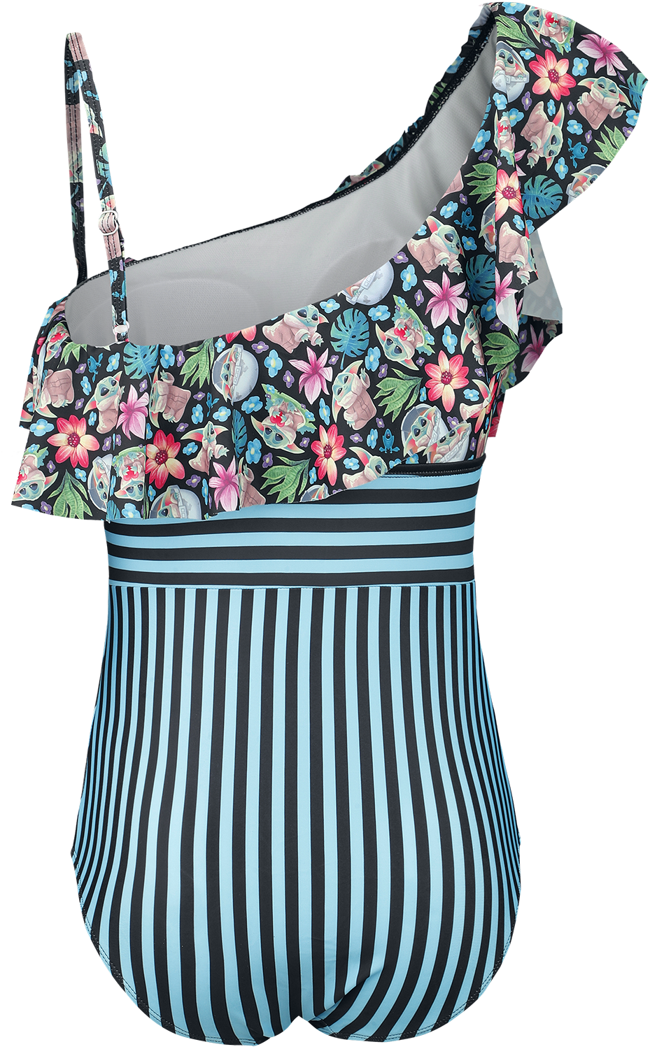 Maillots de bain Disney de Star Wars - Tropical - Grogu - S à M - pour Femme - multicolore - Star Wars - View 2