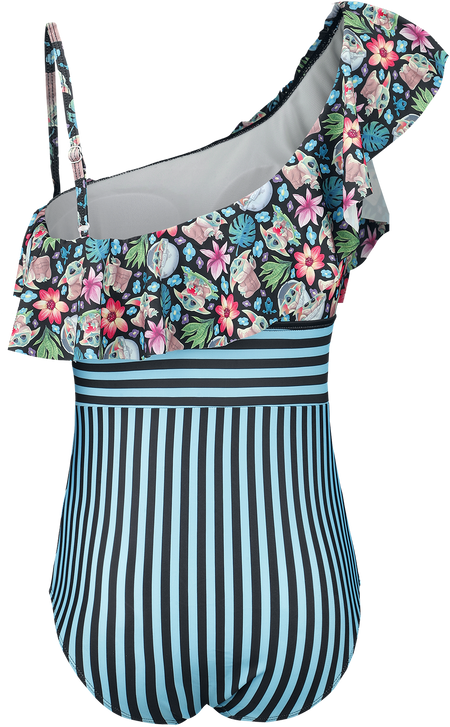 Maillots de bain Disney de Star Wars - Tropical - Grogu - S à M - pour Femme - multicolore - Star Wars - View 2