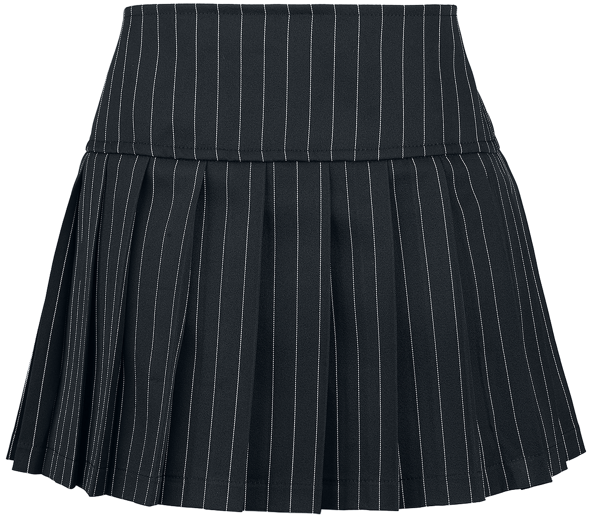 Jupe courte Gothic de Banned Alternative - Jupe Sisterhood - XS à XL - pour Femme - noir/blanc - Banned Alternative - View 2
