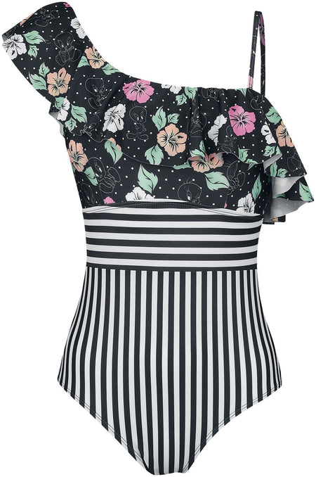 Maillots de bain  de Looney Tunes - Titi - S à XL - pour Femme - multicolore - Looney Tunes