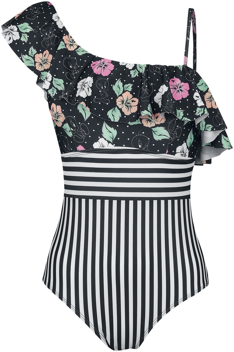 Maillots de bain  de Looney Tunes - Titi - S à XL - pour Femme - multicolore - Looney Tunes