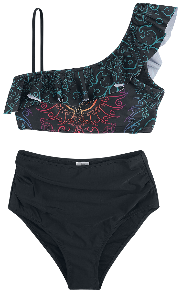 Bikini  de Harry Potter - Phoenix - L à XL - pour Femme - noir - Harry Potter - View 2