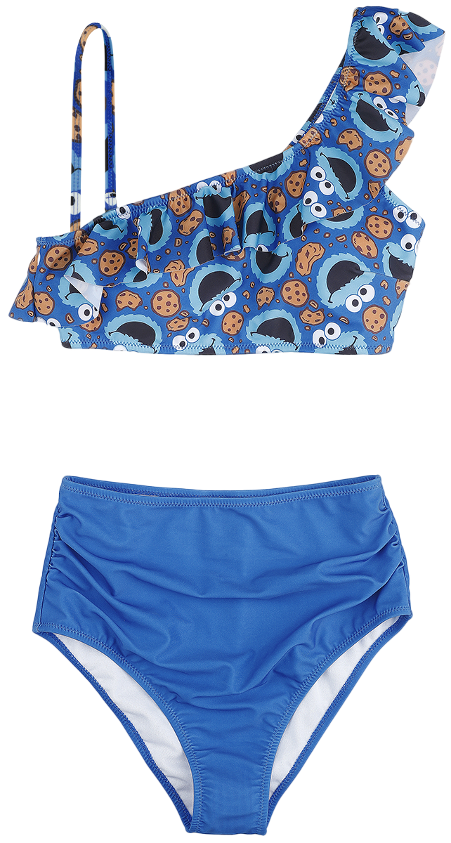 Bikini  de Sesame Street - Cookie Universe - M à XXL - pour Femme - bleu - Sesame Street - View 2