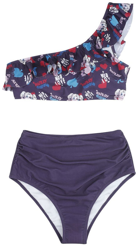 Bikini  de Suicide Squad - Harley Quinn - Mad Love - S à XXL - pour Femme - bleu - Suicide Squad