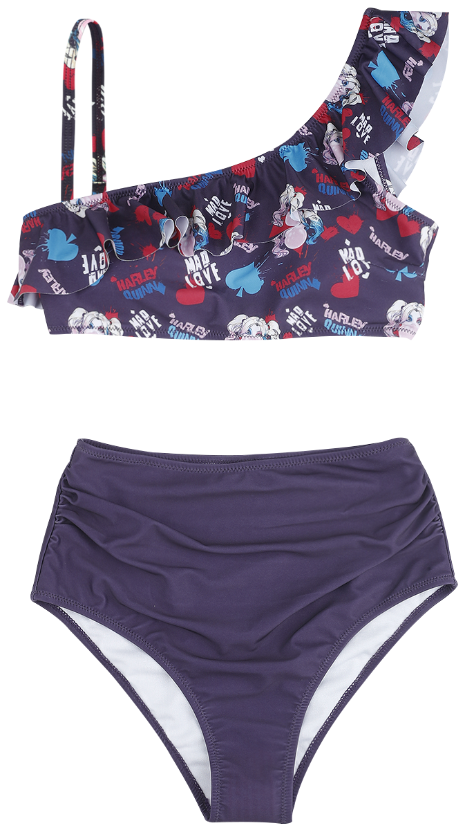 Bikini  de Suicide Squad - Harley Quinn - Mad Love - S à XXL - pour Femme - bleu - Suicide Squad - View 2