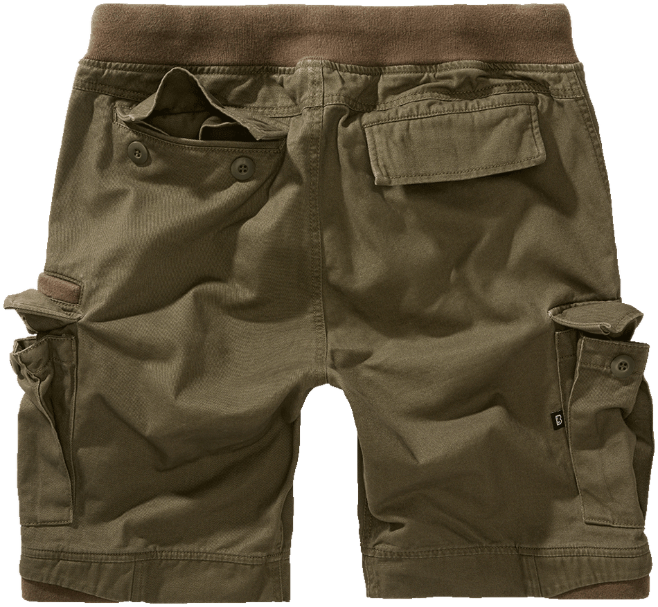 Short  de Brandit - Short Vintage Packham - S à 5XL - pour Homme - olive - Brandit - View 2