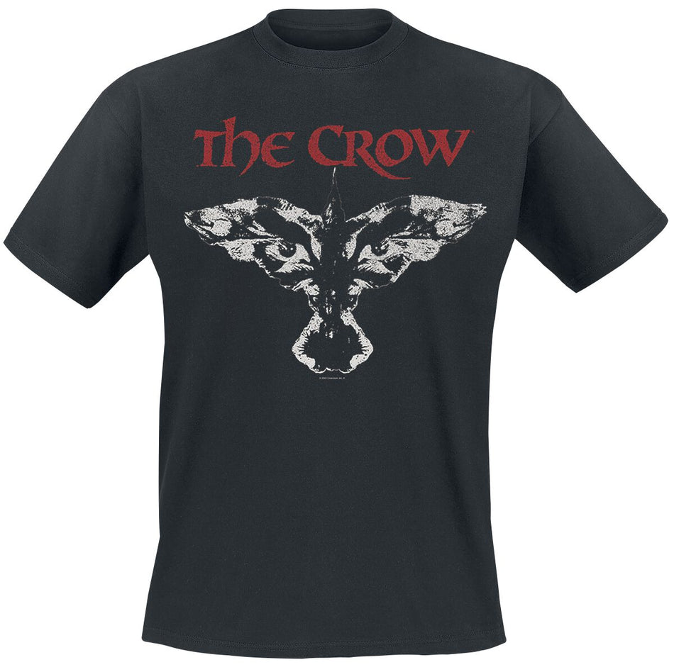 T-Shirt Manches courtes  de The Crow - Logo - Rouge - M à XXL - pour Homme - noir - The Crow