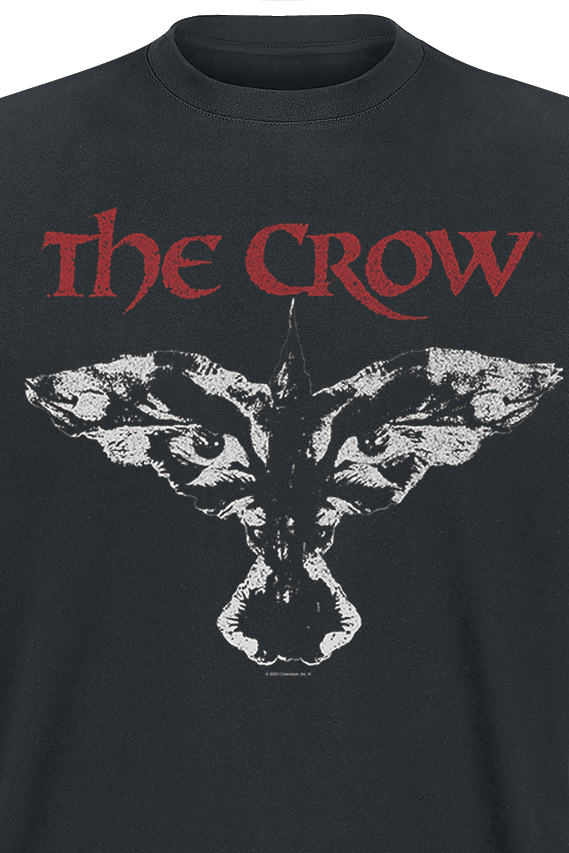 T-Shirt Manches courtes  de The Crow - Logo - Rouge - M à XXL - pour Homme - noir - The Crow - View 2