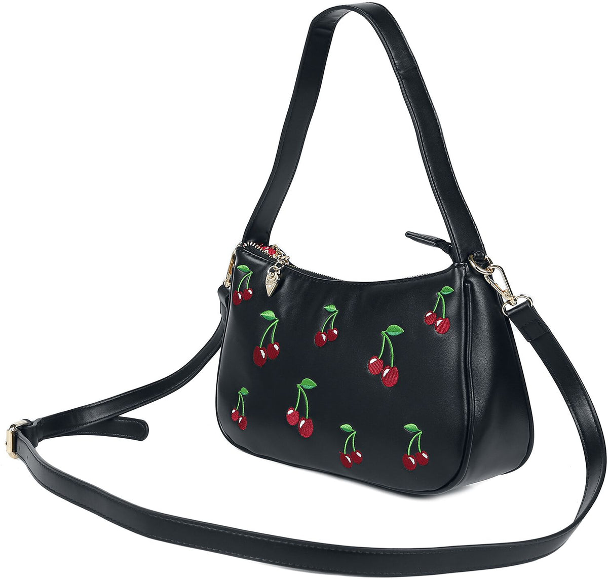 Sac à main  de Banned Retro - Wild Cherry - pour Femme - noir/multicolore - Banned Retro