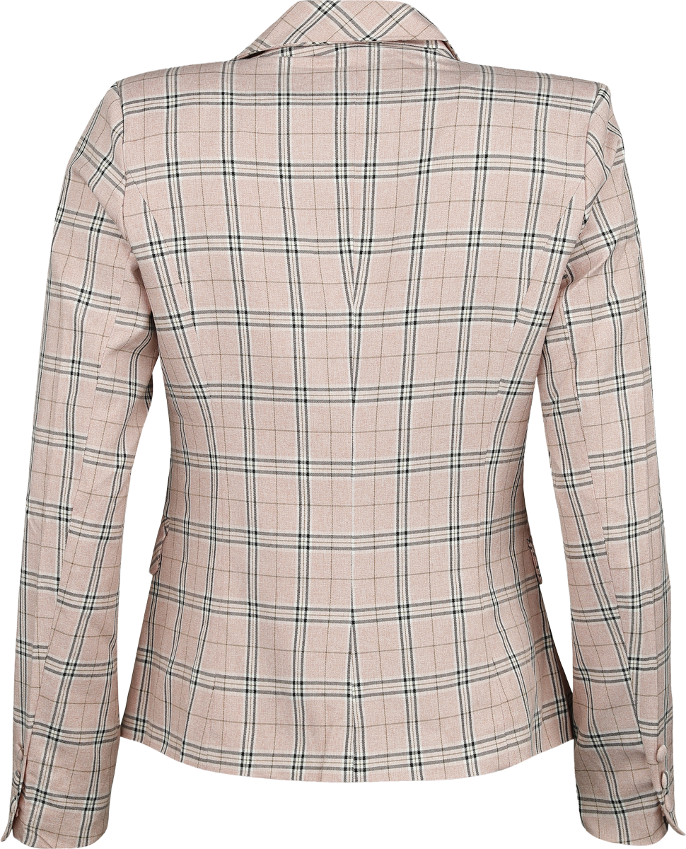 Blazer Rockabilly de H&R London - Blazer Aredhel - XS à M - pour Femme - rose clair - H&R London - View 2