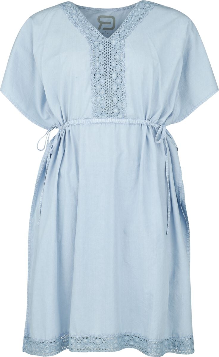 Robe courte  de RED by EMP - Caftan Style Dress - S à L - pour Femme - bleu - RED by EMP