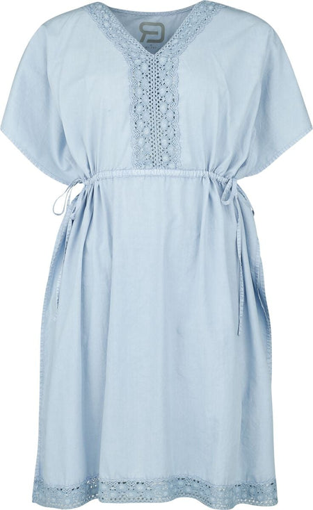 Robe courte  de RED by EMP - Caftan Style Dress - S à L - pour Femme - bleu - RED by EMP