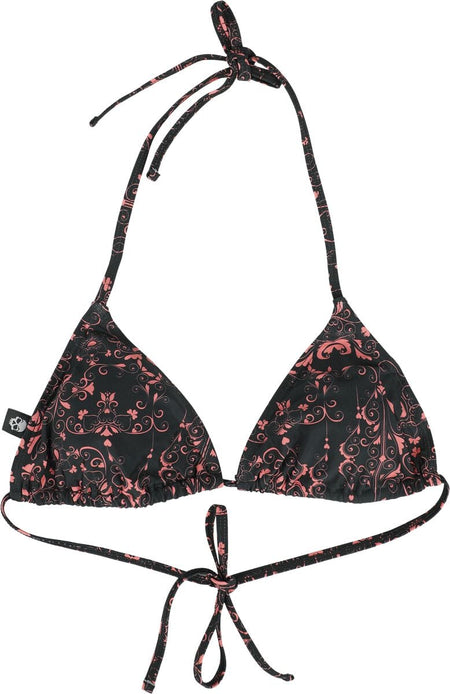 Haut de bikini  de RED by EMP - Bikini Top With Alloverprint - M à XXL - pour Femme - noir - RED by EMP